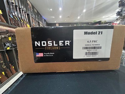 Nosler Model 21 Rifle – 6.5 PRC – Carbon Fiber Stock – Stainless – With Box - Image 12 of 12