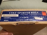 COLT Sporter Match HBAR Model #R6601 .223 Rem & 5.56mm NATO pre ban NIB Blue Label Pre-ban - 1 of 11