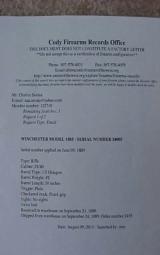  WINCHESTER SPEC ORDER DLX H/W - 12 of 12