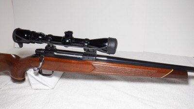 WTS: Unfired Ithaca Deluxe Model LSA-65 bolt action rifle in 30.06 made in Finland with Bushnell scope. - Image 1 of 14