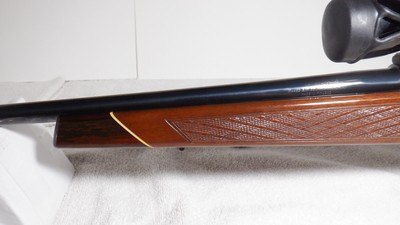 WTS: Unfired Ithaca Deluxe Model LSA-65 bolt action rifle in 30.06 made in Finland with Bushnell scope. - Image 3 of 14