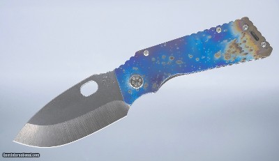 Medford TFF-1 Framelock
W/ Solar Flate Titanium Handle S45VN Drop Point Knife