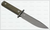 Zero Tolerance: 0006 Fixed Blade - OD Green G-10 - CPM-3V - Cerakote