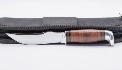 Vintage CASE XX USA 323-5 1965-69-Vietnam Era Leather Handled Fixed Blade