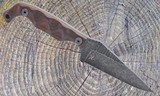 Stroup Knives Bravo 5 Fixed Blade Knife 1095 HC Steel Rosewood Handle - Image 2 of 6