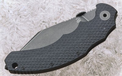 Bastinelli Creations Big Dragotech Framelock Folding Knife - Image 5 of 6