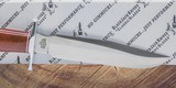 Blackjack Classic Model 7 Fixed Knife- 7" A2 Tool Steel Blade Red Micarta Handle - Image 2 of 6