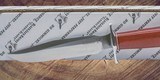 Blackjack Classic Model 7 Fixed Knife- 7" A2 Tool Steel Blade Red Micarta Handle - Image 5 of 6