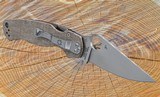 Spyderco Para Military 2 Brn Micarta Handles CPM Cru-Wear Steel Blade - C81MPCW2 - Image 2 of 7