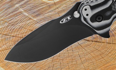 ZT Zero Tolerance 0350BG Black Grey Ken Onion Flipper Knife Knife-S30V Steel-USA - Image 3 of 7