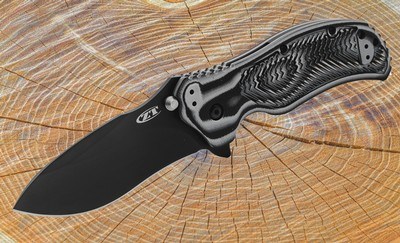 ZT Zero Tolerance 0350BG Black Grey Ken Onion Flipper Knife Knife-S30V Steel-USA - Image 5 of 7
