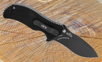 ZT Zero Tolerance 0350BG Black Grey Ken Onion Flipper Knife Knife-S30V Steel-USA - Image 2 of 7