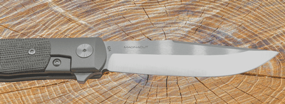 Boker TRPPR Framelock knife 3.19"- MagnaCut Blade,Titanium Bolster,Green Micarta - Image 4 of 4