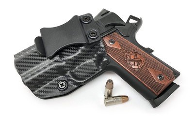 Rounded by Concealment Express IWB Kydex Holster for Colt 1911 Officer, Para 1911 Carry, Kimber Ultra, etc.3.5" - Image 1 of 3