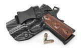 Rounded by Concealment Express IWB Kydex Holster for Colt 1911 Officer, Para 1911 Carry, Kimber Ultra, etc.3.5"
