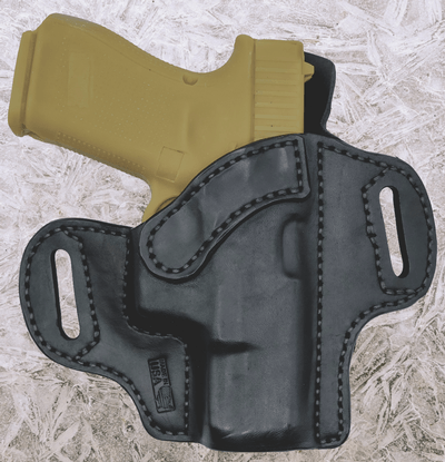 Custom Hand-made Horsehide Holster for a Glock 19-Made in the USA - Image 2 of 4