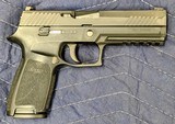 Sig Sauer P320 9mm Pistol with 2 Mags (1 Extended), Original Case & Two Holsters - 1 of 15
