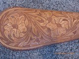 Tooled Leather gun case for Winchester 94 - 4 of 6