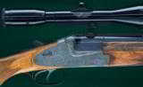 Merkel --- Grade 203-E Sidelock Ejector Two-Barrel Combination Set --- 16ga/16ga & 16ga/5.6x57R - 8 of 12