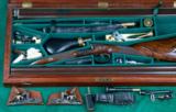 Michael Ehinger, Stedman, NC --- Cased Flintlock Double Rifle / Double Shotgun Set --- .54cal & 16ga - 14 of 15