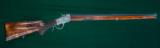 J P Sauer --- Custom Winchester 1885 Low Wall Single Shot Rifle --- .25-21 Stevens - 6 of 13