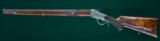 J P Sauer --- Custom Winchester 1885 Low Wall Single Shot Rifle --- .25-21 Stevens - 5 of 13