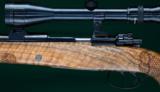 Custom Mauser --- .264 Winchester --- Engraved and Carved by Norbert Triebel - 5 of 10