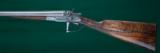 Mortimer & Son --- Hammer Toplever Damascus Sidelock Shotgun --- 12 Gauge, 2 3/4