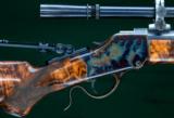 C. Sharps / West River Rifle Co. --- Custom Winchester Model 1885 High Wall --- .410 Winchester - 2 of 7