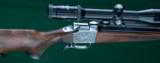 Blaser --- Model BL821, Luxus Grade, Falling Block Single Shot Rifle --- .243 Winchester - 5 of 10