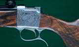 Blaser --- Model BL821, Luxus Grade, Falling Block Single Shot Rifle --- .243 Winchester - 2 of 10