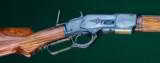 Steven Dodd Hughes, Livingston, MT --- Custom Winchester Model 1873 Deluxe Rifle --- .44-40 Win. - 6 of 8