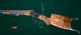 Lloyd Chiswick of Classic Arms Corp. --- Custom Remington Walker Hepburn Scheutzen Rifle --- .40-90 Sharps - 5 of 11