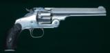 Smith & Wesson --- New Model No.3 --- .44 Russian --- Nickel - 1 of 7