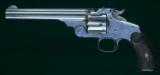 Smith & Wesson --- New Model No.3 --- .44 Russian --- Nickel - 2 of 7