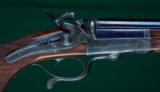 J. Rigby & Co. --- Hammer Underlever Sidelock Break-Open Single Shot Rifle --- .500 BPE - 1 of 9