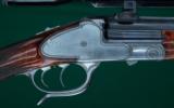 H Schiering, Ferlach --- Underlever Snap Action Break-Open Single Shot Rifle --- 9.3x74R - 2 of 8