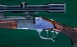 H Schiering, Ferlach --- Underlever Snap Action Break-Open Single Shot Rifle --- 9.3x74R - 3 of 8