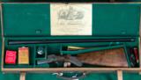 Charles Lancaster --- Patent Hammerless Sidelock Ejector Rook Rifle --- .360 No.5 Rook (.38 Long Colt) - 7 of 8