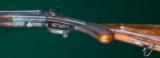 Charles Lancaster --- Hammer Underlever Sidelock Double Rifle --- .450/400, 2 3/8" BPE - 3 of 10