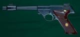 High Standard, Hamden, Conn.
--- Model 102 Supermatic Trophy --- .22 Long Rifle
- 2 of 4
