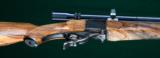 Custom Jeffrey Farquharson 3C-Action Falling Block Single Shot Rifle --- .22-3000 R Lovell - 3 of 7