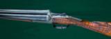 John Dickson & Son --- Round Action Hammerless Ejector Toplever Cased Pair --- 12ga, 2 3/4" Chambers - 12 of 15