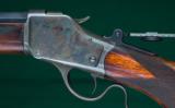 Winchester --- 1885 High Wall Scheutzen Sporting Rifle --- .38-55 Win. - 1 of 10