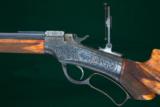 Antique --- J M Marlin --- Ballard No. 6 1/2 Third Model Rigby Off-Hand Mid Range --- .38-55 - 7 of 11