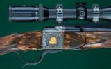 Al Lind --- Custom Dakota Model 10 Single Shot --- .375 Flanged Magnum - 2 of 12