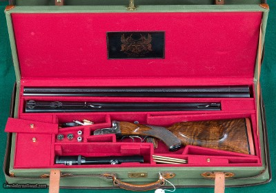 Perugini & Visini --- Side-by-Side Boxlock Double Rifle & Shotgun Cased Set --- 9.3x74R Double Rifle & 20 Gauge 3" Magnum Shotgun