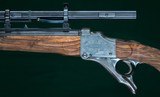 Classic Arms Corporation --- Custom Webley Model 1902 Falling Block --- .22 Hornet - 1 of 9
