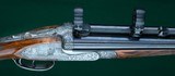 Beretta --- Model 455-EELL Pinless, Hand-Detachable, Sidelock Ejector Double Rifle --- .416 Rigby - 3 of 12