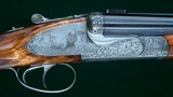 Beretta --- Model 455-EELL Pinless, Hand-Detachable, Sidelock Ejector Double Rifle --- .416 Rigby - 1 of 12
